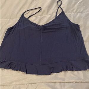 Navy Blue Women's Top